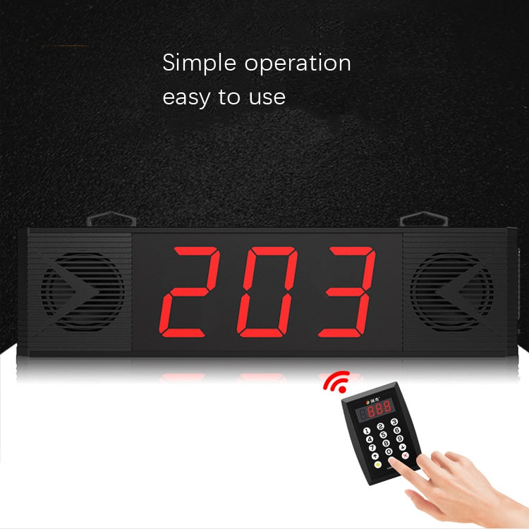 JT-203Q Wireless Meal Picker Restaurant Loud Volume Caller, US Plug JT-203Q Wireless Meal Picker Restaurant Loud Volume Caller, US Plug
